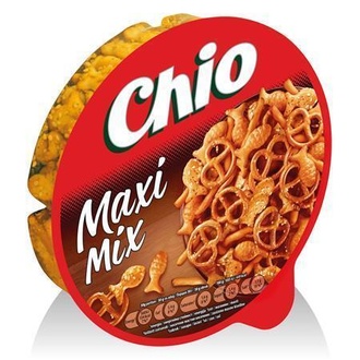 Papírenské zboží - Krekry, 100 g, CHIO "Maxi Mix", solené