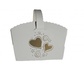 Papírenské zboží - Babeczka weselna z zakładką w kształcie serca [50 szt]