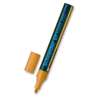 Papírenské zboží - Popisovač Schneider Maxx 265 oranžový