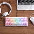 Papírenské zboží - Marvo KG962 EN - R, klawiatura US, gamingowa, mechaniczna przewodowa (USB), biała, podświetlana,