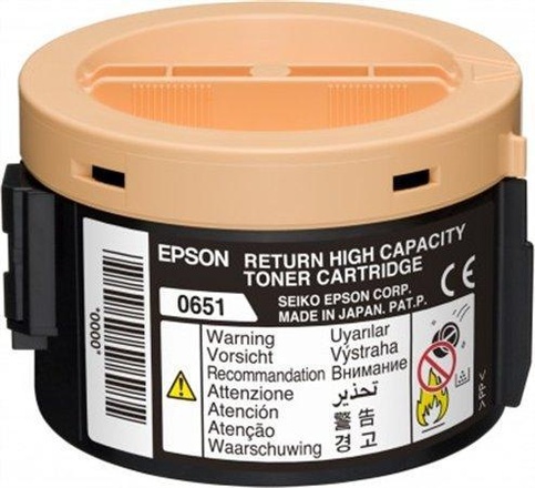 Papírenské zboží - Toner return pro "Aculaser M1400, MX14" tiskárny, EPSON Černá, 2,2 tis.stran, vrácení práz