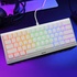 Papírenské zboží - Marvo KG962 EN - R, klawiatura US, gamingowa, mechaniczna przewodowa (USB), biała, podświetlana,