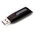 Papírenské zboží - Verbatim USB flash disk, USB 3.0 (3.2 Gen 1), 128GB, V3, Store N Go, czarny, 49189, USB A, z wysuwanym złączem