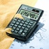 Papírenské zboží - Citizen Kalkulator WR3000, czarna, biurkowy z obliczaniem VAT, 12 miejsc, wodoodporny, odporny na kurz i piasek