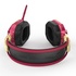 Papírenské zboží - E-blue IRON MAN EHS908, Gaming Headset, słuchawki z mikrofonem, regulacja głośności, czerwona, 2x 3.5 mm jack + USB