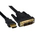 Papírenské zboží - Kabel DVI (18+1) M- HDMI M, 10m, pozłacane złącza, czarny