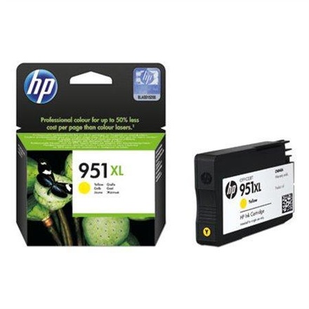 Papírenské zboží - Inkjet cart.pro "OfficeJet Pro 8100" tiskárnu, HP "Nr.951xl" Žlutá, 1,5k