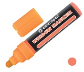 Papírenské zboží - Křídový fix na sklo Centropen JUMBO WINDOW 9121 oranžový