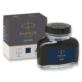 Papírenské zboží - Lahvičkový inkoust modročerný PARKER