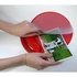 Papírenské zboží - Podkładka pod mysz, ergonomiczna żelowa, czerwona, Logo, możliwość włożenia zdjęcia