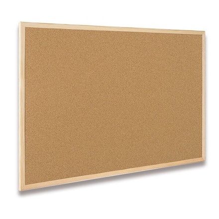 Papírenské zboží - Korková tabule Bi-Office 80 x 60 cm