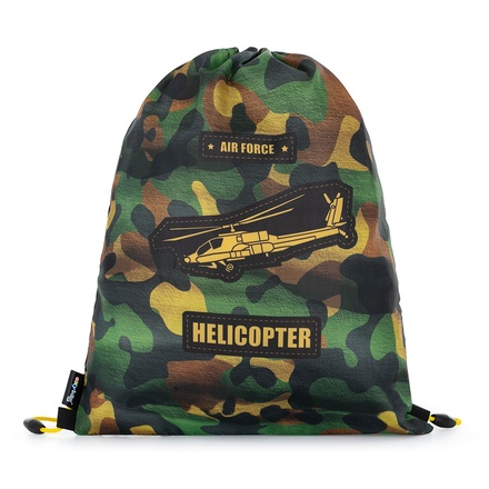 Papírenské zboží - Sáček na cvičky Helikoptéra