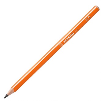 Papírenské zboží - Trojhranná grafitová tužka STABILO Trio oranžová HB [1 ks]