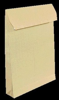 Papírenské zboží - Obálka, TC4, samolepicí, 40 mm silná, VICTORIA, hnědá [250 ks]