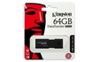Papírenské zboží - Pendrive DT100 G3, czarny, 64GB, USB 3.0, KINGSTON