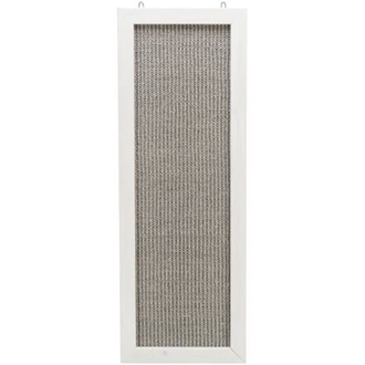 Papírenské zboží - Škrábací deska na zeď, dřevěný rám, 28 × 78 cm, šedá/bílá 