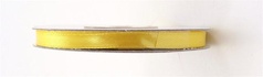 Papírenské zboží - Wstążka, satynowa, żółta, 6mm x 25 m