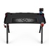 Papírenské zboží - ULTRADESK Biurko dla gracza INVADER - BLACK, 120x64 cm, 75 cm, podświetlenie LED, podkładka XL, uchwyt na słuchawki i napój