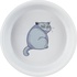 Papírenské zboží - Miska ceramiczna z motywem kota, 0,25 l/o 13 cm, kolor szary