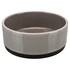 Papírenské zboží - Miska ceramiczna z gumowym brzegiem, szara 0,75 l/o 16 cm