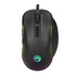 Papírenské zboží - Marvo Mysz G942, 10000DPI, optyczna, 10kl., przewodowa USB, czarna, do gry, podświetlenie RGB
