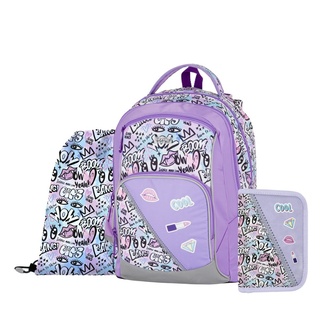 Papírenské zboží - Školní set 3ks OXY GO OXY GO Funny Girl