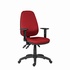 Papírenské zboží - Krzesło ergonomiczne Powerton Office Anna, Czerwony