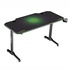 Papírenské zboží - ULTRADESK Biurko dla gracza FRAG - GREEN, 140x66 cm, 76 cm, z podkładką pod mysz, uchwyt na słuchawki i napój