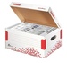 Papírenské zboží - Esselte Speedbox A4 szybkoskładany pojemnik na dokumenty z pokrywką, biały