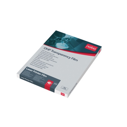 Papírenské zboží - Folie pro zpětný projektor Nobo, pro laserovou tiskárnu (50)