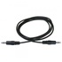 Papírenské zboží - Kabel Jack (3.5mm) M- Jack (3.5mm) M, 1.5m, czarny