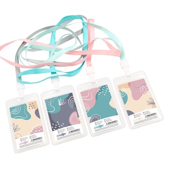 Papírenské zboží - Identifikační visačka s páskem na krk [1 ks]