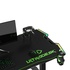 Papírenské zboží - ULTRADESK Biurko dla gracza FORCE - zielone, 166x70 cm, 76.5 cm, z podkładką pod mysz XXL, uchwyt na napoje i słuchawki