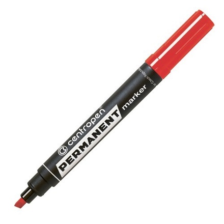 Papírenské zboží - Permanentní značkovač 8576 červený 1-4,5 mm