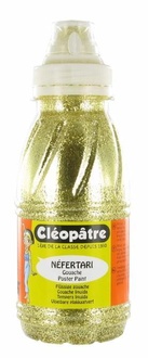Papírenské zboží - Třpytivý gel 250 ml Zlatá, CLEOPATRE