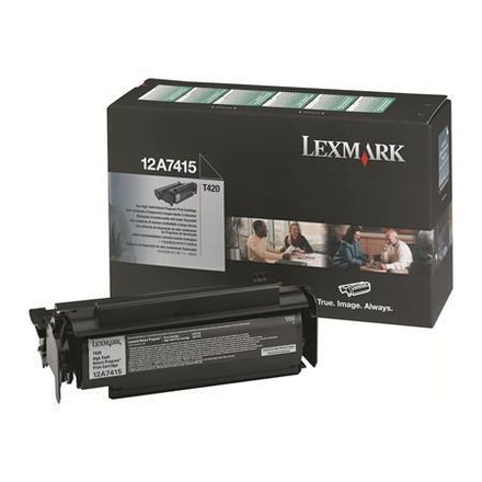 Papírenské zboží - Toner pro "Optra T420" tiskárnu, LEXMARK Černá, 10 tis.stran