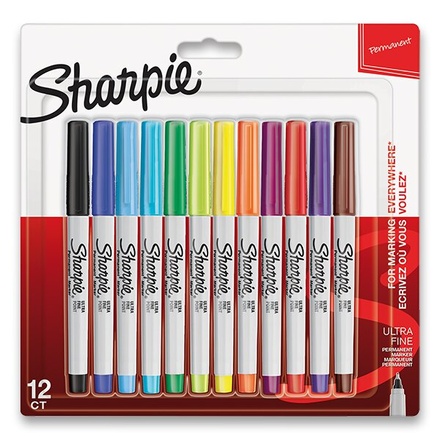 Papírenské zboží - Permanentní popisovač Sharpie Ultra Fine