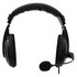Papírenské zboží - Defender Gryphon 750, słuchawki z mikrofonem, regulacja głośności, czarna, zamykane, 2x 3.5 mm jack