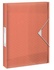 Papírenské zboží - Pudełko na akta z gumką „Colour'Ice”, brzoskwiniowy, 25 mm, PP, A4, ESSELTE