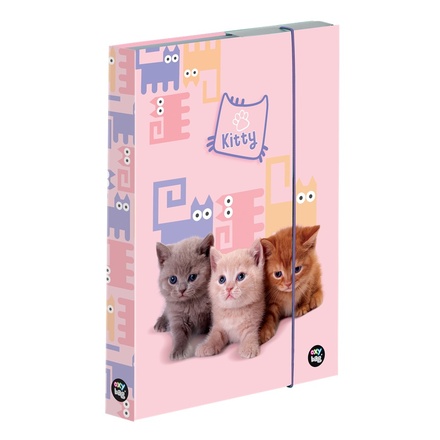 Papírenské zboží - Box na sešity A5 Mazlíčci