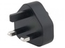 Papírenské zboží - Złącze wtykowe typu A (USA) do ładowarek USB-C, czarne