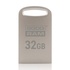 Papírenské zboží - Goodram USB flash disk, USB 3.0 (3.2 Gen 1), 32GB, UPO3, srebrny, UPO3-0320S0R11, USB A, z oczkiem na brelok