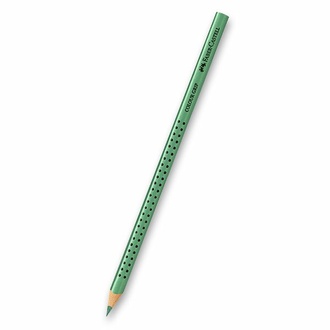 Papírenské zboží - Pastelka Faber-Castell Grip 2001 - metalické odstíny zelená