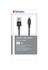 Papírenské zboží - Kabel USB, czarny, micro USB B, 100 cm, VERBATIM