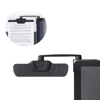Papírenské zboží - Držák dokumentů na monitor, černý, ABS