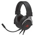 Papírenské zboží - Marvo HG9052, słuchawki z mikrofonem, regulacja głośności, czarna, 7.1 (wirtualne), podświetlane na czerwono, 7.1 (virtual) typ US