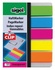 Papírenské zboží - Zakładki do książek z klipsem 5x25 listków, 12x50 mm SIGEL Brillant, mix kolorów