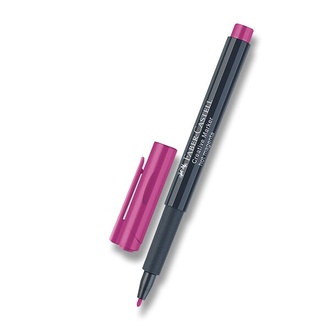 Papírenské zboží - Popisovač Faber-Castell Creative tmavě růžový