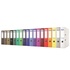 Papírenské zboží - Pilnik dźwigniowy Rainbow, zielony, 75 mm, A4, PP/karton, DANUBE