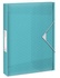 Papírenské zboží - Pudełko na akta z gumą „Colour'Ice”, niebieskie, 25 mm, PP, A4, ESSELTE